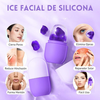 ICE SKIN® Tonifica y Renueva la piel X2 UNIDADES