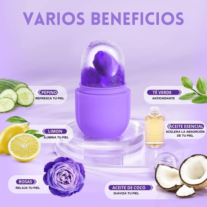 ICE SKIN® Tonifica y Renueva la piel X2 UNIDADES